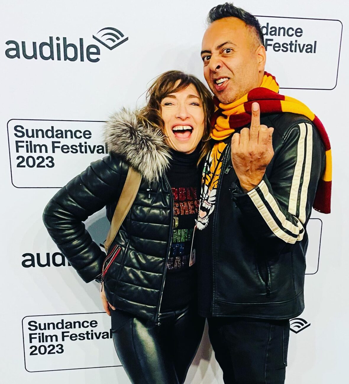 You are currently viewing You can’t take @1br_film anywhere! 🤦🏻‍♀️ #sundancefilmfestival #sundance #parkcity #stepandrepeat